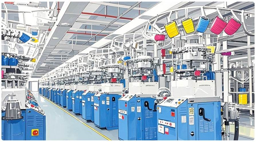 What is the general process of sock customization?