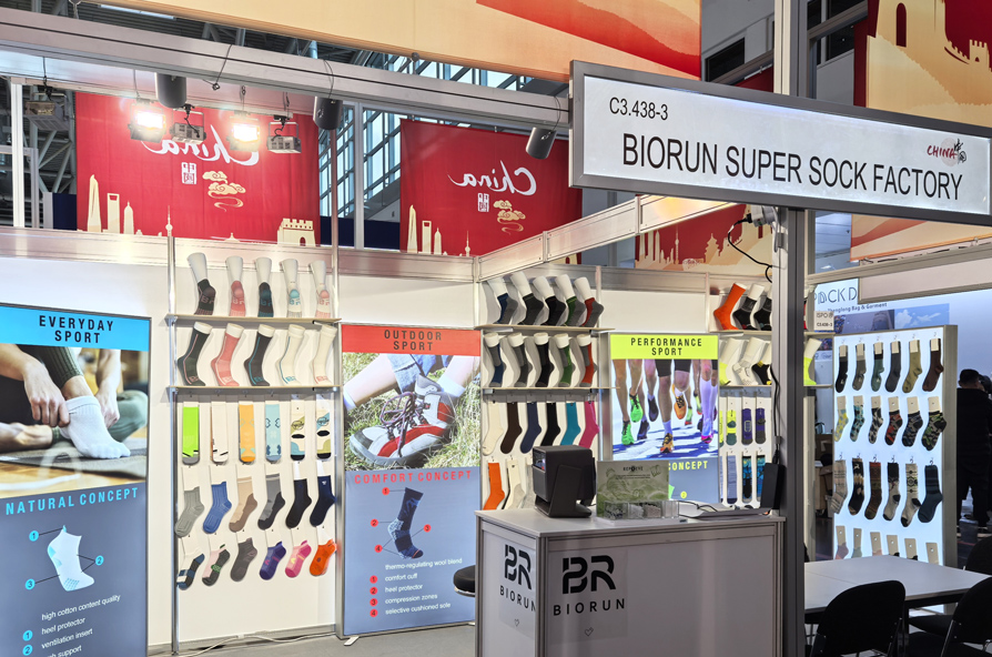 Biorun Socks at ISPO Biorun Socks at ISPO